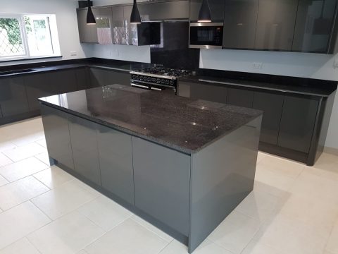 Granite Kitchen Island