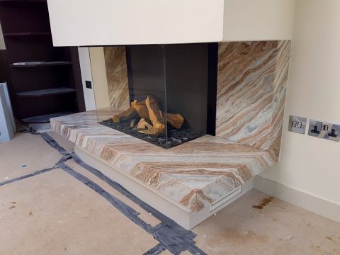 Marble Fireplace